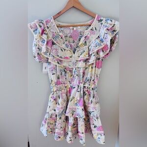 Floral Ruffle Dress